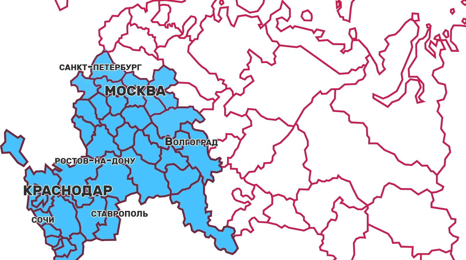 Карта в Новопокровской